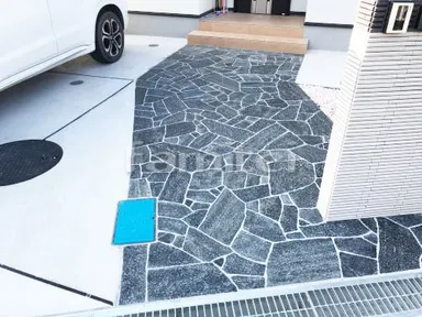 施工例 新築シンプル オープン外構