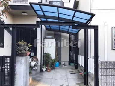 施工例 カーポート YKKレイナポート1台