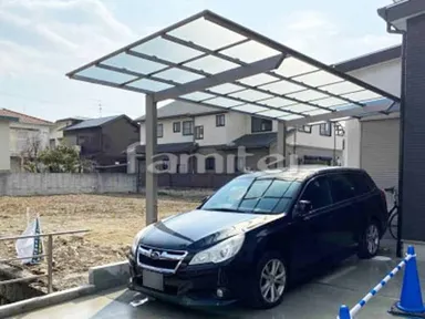施工例 新築シンプル オープン外構