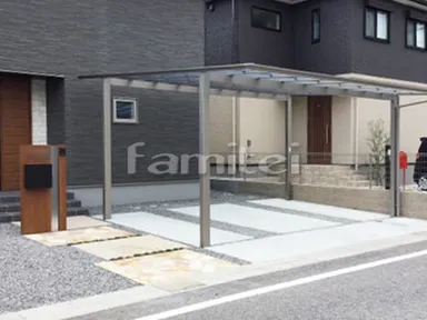 施工例 新築ベーシック オープン外構