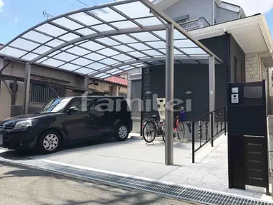 施工例 新築ベーシック オープン外構