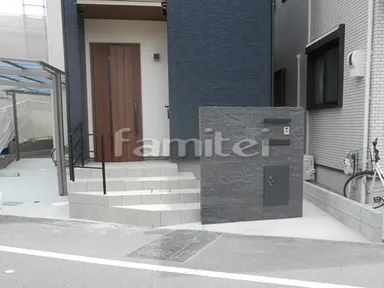 施工例 新築シンプル オープン外構