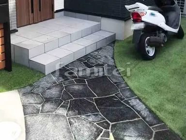 施工例 新築ベーシック オープン外構