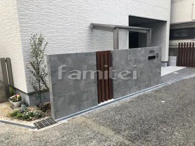 施工例 新築シンプル オープン外構