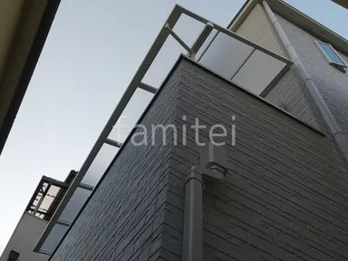 施工例 2階ベランダ屋根 LIXIL スピーネF