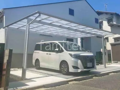 施工例 新築シンプル オープン外構