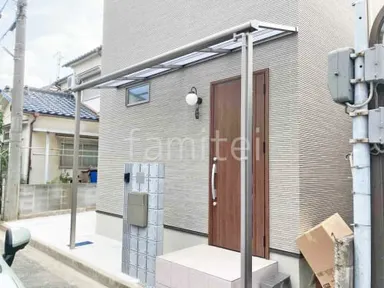 施工例 新築シンプル オープン外構