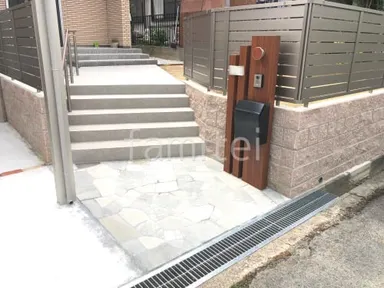 施工例 新築ベーシック オープン外構