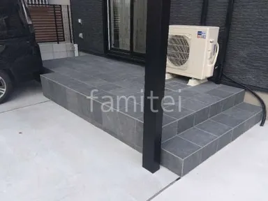 施工例 新築シンプル オープン外構