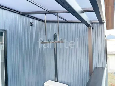 施工例 新築シンプル オープン外構
