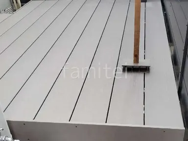 施工例 ウッドデッキ テラス屋根 目隠しフェンス塀 表札