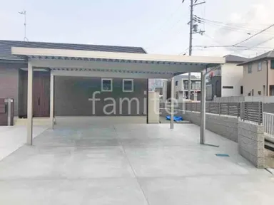 施工例 新築ベーシック オープン外構