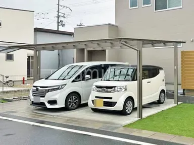 施工例 新築シンプル オープン外構