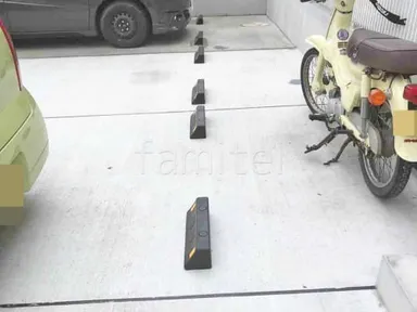 施工例 車止め