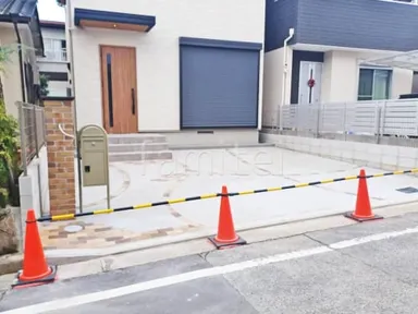 施工例 新築ナチュラル オープン外構