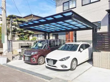 施工例 新築シンプル オープン外構