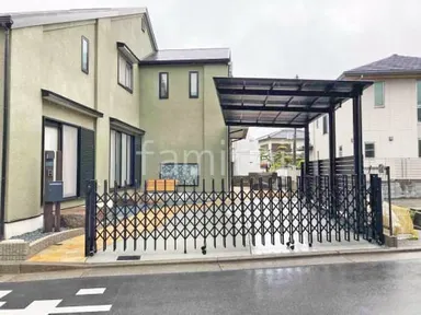 施工例 リフォームベーシック セミクローズ外構