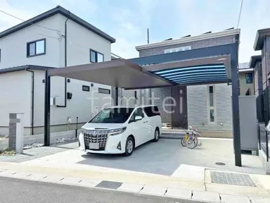 施工例 新築シンプル オープン外構