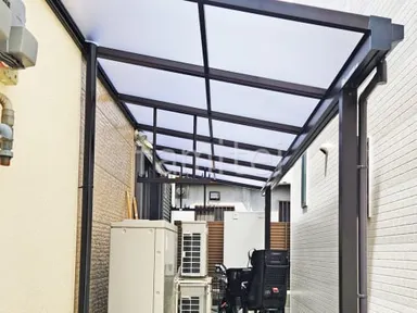 施工例 テラス屋根 YKKソラリアF1階