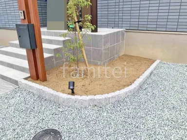施工例 新築ベーシック オープン外構
