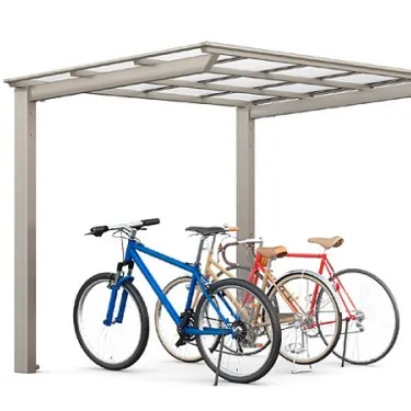自転車の屋根、サイクルポート☆彡