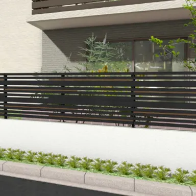 おしゃれな目隠しフェンス！タカショー「エバーアート コラボ」｜外構・リフォーム工事