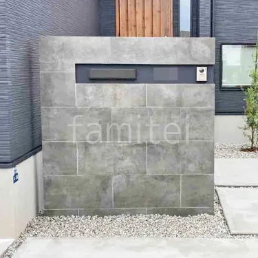 人気のタイル門柱施工例を見てみよう!|外構・リフォーム工事プラン