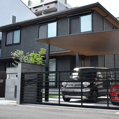 外構もホテルライクに★おすすめ「黒い外構」施工例を一挙ご紹介！