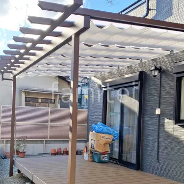 おしゃれなお庭にかかせない！？パーゴラテラスのご紹介！