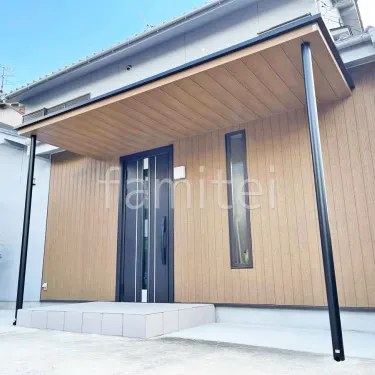 【外構で！？】軒を後付けする方法｜外構・リフォーム工事