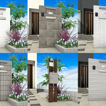 門柱のお悩み解決！門柱セットはじめました