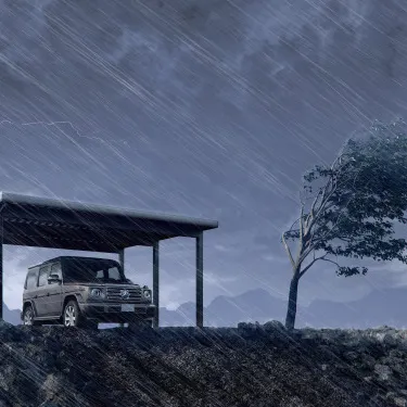 カーポートの屋根って飛ぶの?【台風対策・外構工事】