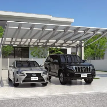 個性的なデザイン!エアロシェード!【外構・リフォーム工事】