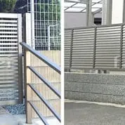 アルミやフェンスのお手入れをがんばる！