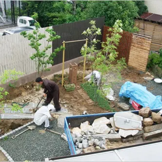 庭移設工事開始 〜新奈良南店へ〜