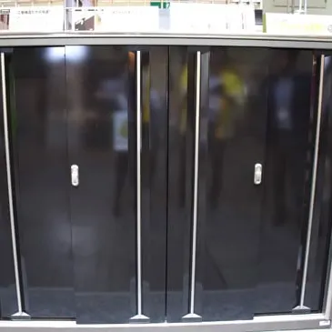 イナバ物置の新商品「ナイソーシスター」は実際に見るとカッコイイ！