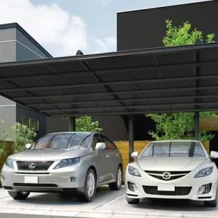 ポリカーボネートのおしゃれなニューフェイス!三協アルミ ブラックポリカのご紹介!