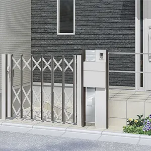 LIXIL伸縮門扉 少しのスペースでもOK！