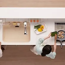 2つの調理スペース♪トクラス新キッチン「デュアルプラン」