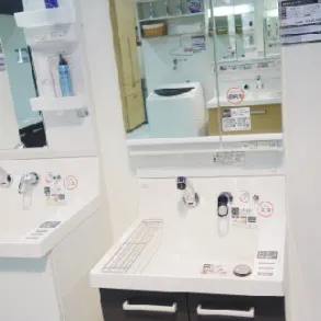 売れ筋洗面台「ピアラ」を見てきました♪