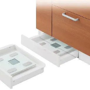 体重計を収納できる♪TOTO洗面化粧台