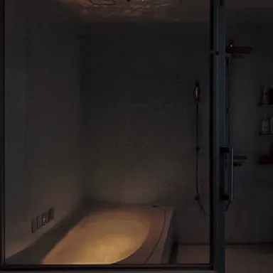 家で露天風呂気分が味わえる♪パナのお風呂