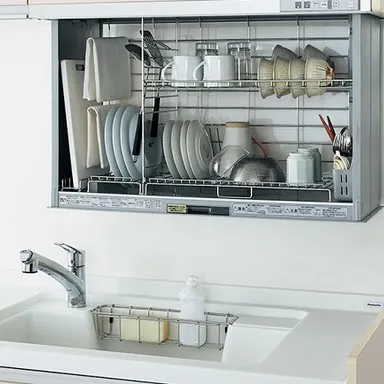 パナソニックのキッチン電動昇降乾燥機