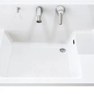 タカラの洗面台のボウル人造大理石ＶＳホーロー