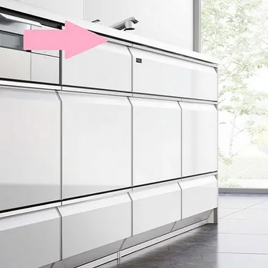 キッチン扉はハンドル取っ手がお勧め♪【リテラ】