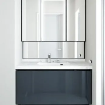 まるで高級ホテル　洗面台リクシルのルミシス217、000円〜