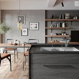 トクラスの国内初グラデーションカウンター「TENOR(テノール)」