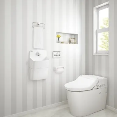 アラウーノ 便器内ピンク汚れの落とし方