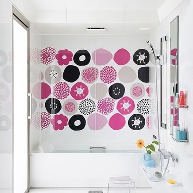 ユパティオの壁柄をショールームでチェック♪