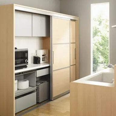 大容量キッチン収納“マルチクローゼット”